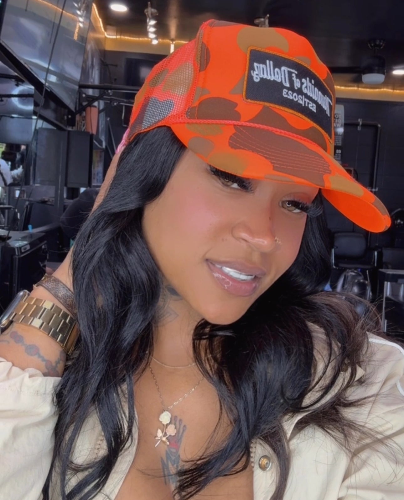 HD Hat army fatigue