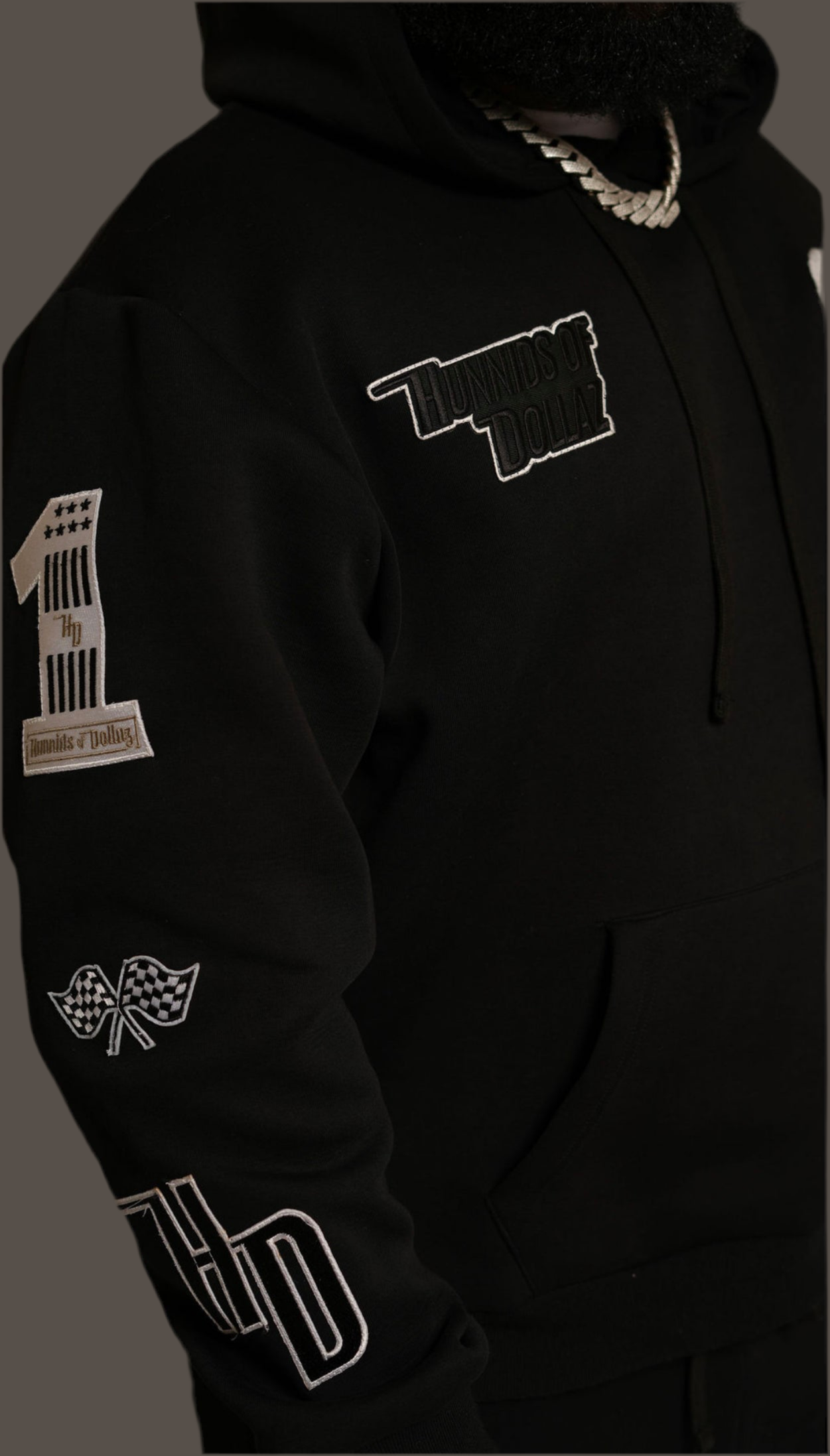 Broken hearted 2 piece set gray or black !