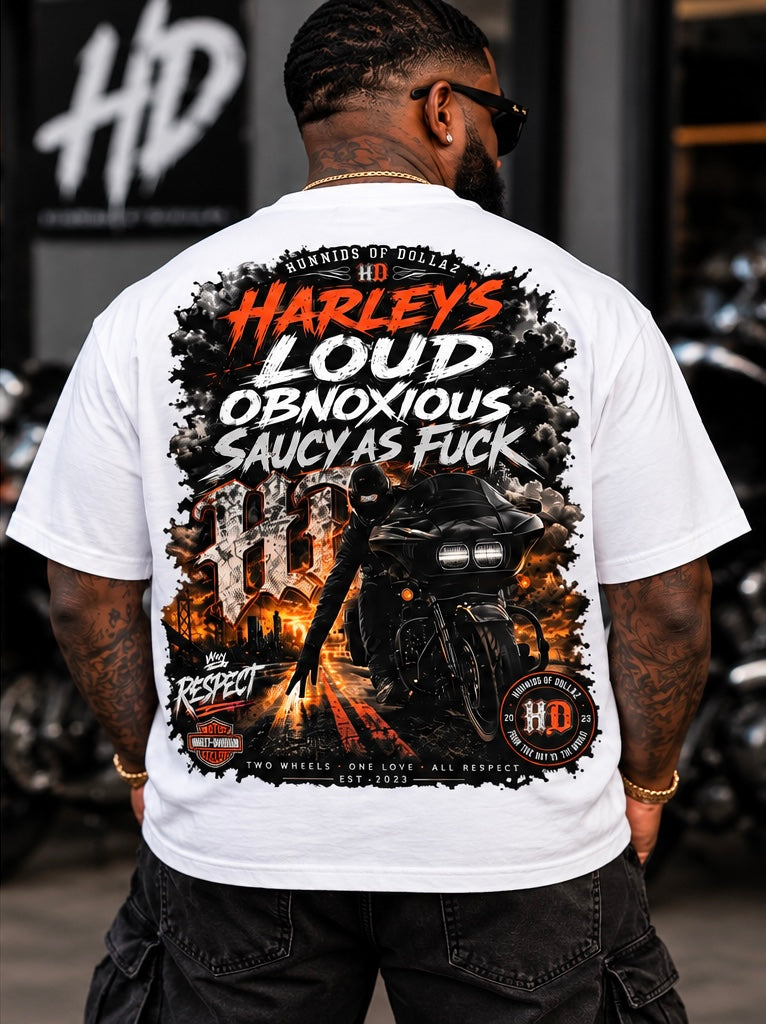HD “Harleys Loud” Tee 🏍️