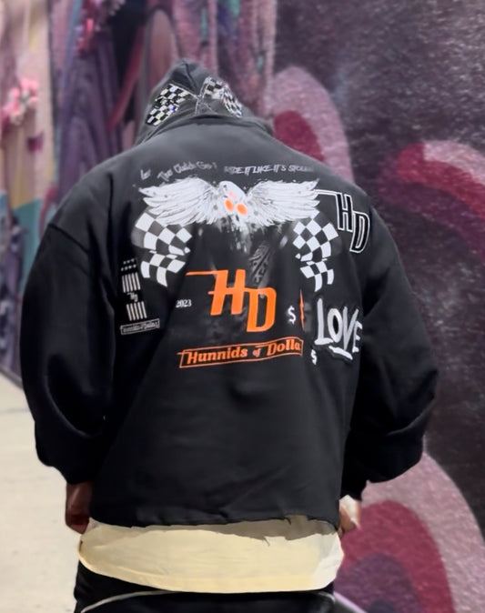 Black HD Heavy Hoodies