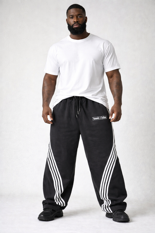 Black  baggy HD sweats